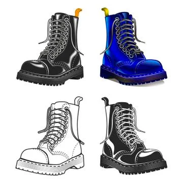 Boot . Creative design elements. Great quality vector illustration Stock Illustration