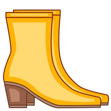 Boot icon illustration 스톡 일러스트