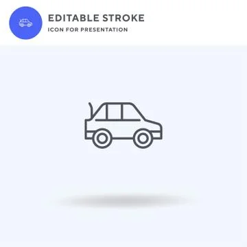 Boot icon vector, filled flat sign, solid pictogram isolated on white, logo Illustrazione stock