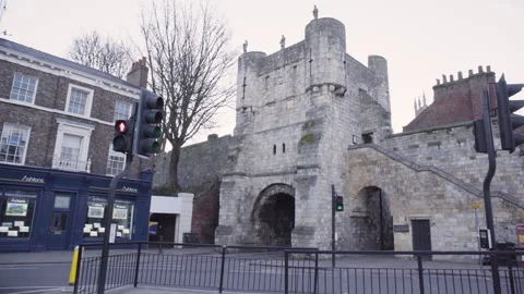 Bootham Bar York Stock Footage 242706206