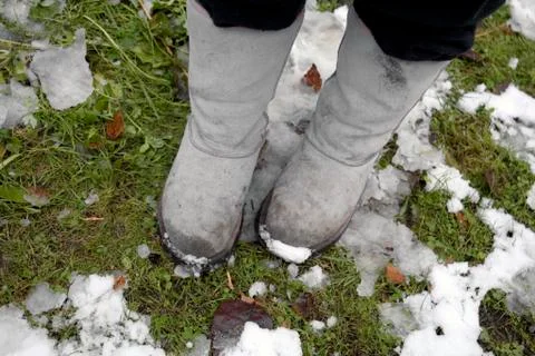 Boots Getting Wet Photos
