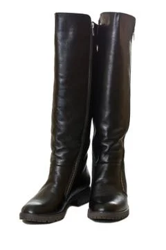 Boots isolated Stock Photos