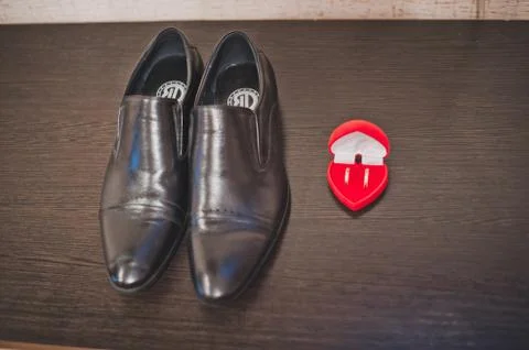 Boots man's. Stock Photos