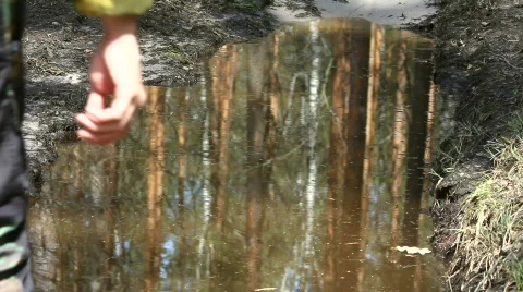 Boots, pool,  man,  Video stock 744709