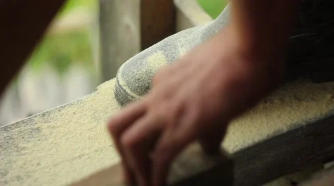 Boots in the sawdust Stock Footage 66446441