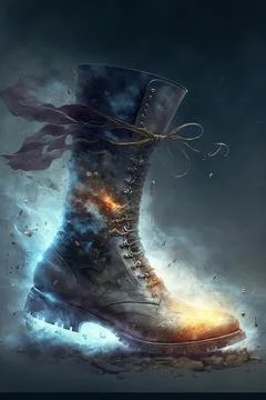 Boots of speed Stock Illustration