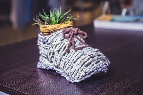 Boots vase Stock Photos