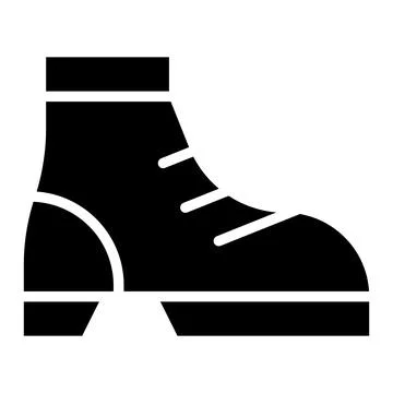 Boots Vector Icon Design Illustration Illustrazione stock