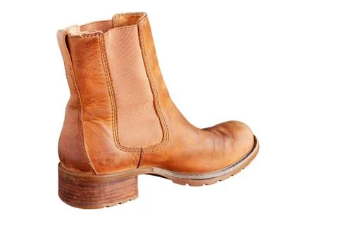 Boots on white background. Stock Photos