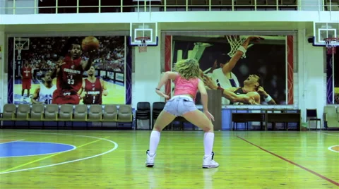 Booty dance Stock Footage 48918043