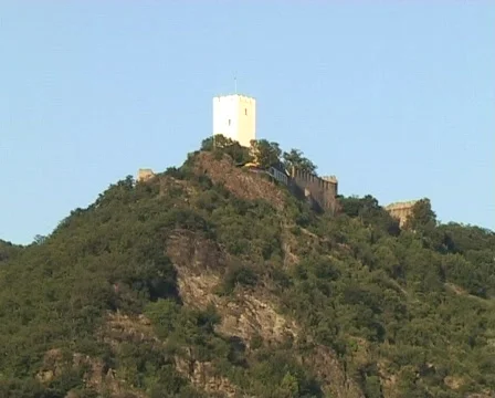 Boppard Castel Vídeo Stock 301684