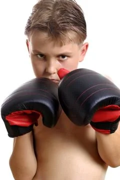 Bopy boxer boxing Foto stock