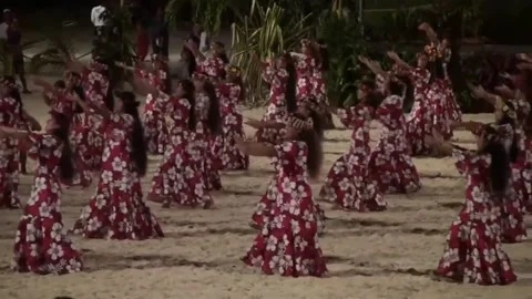 Bora Bora Heiva Video stock 168952230