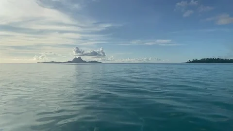 Bora Bora island Stockbeeldmateriaal 344305534