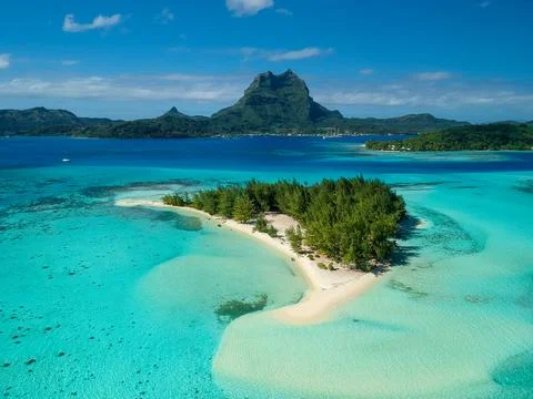 Bora Bora island Stock Photos