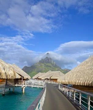 Bora bora landscape Stock-Fotos