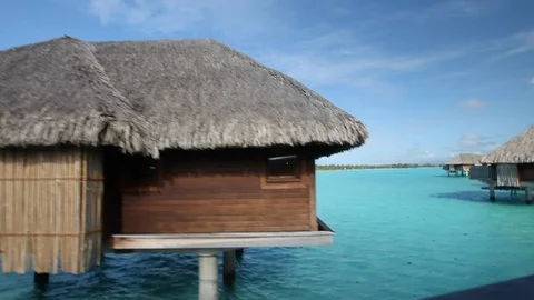 Bora Bora - Tropical Ride Stock Footage 103333629