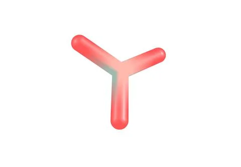 Borane molecular structure isolated on white Stock Illustration