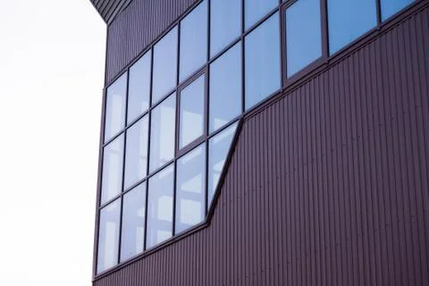 Bordeaux building with windows Stock Photos