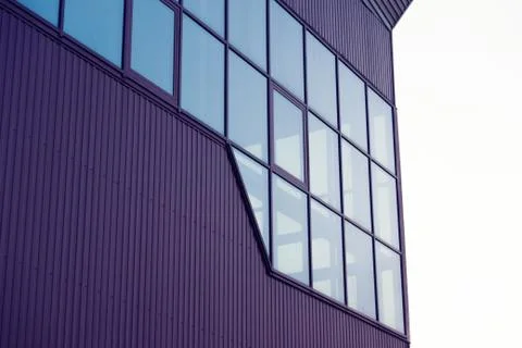 Bordeaux building with windows Stock Photos