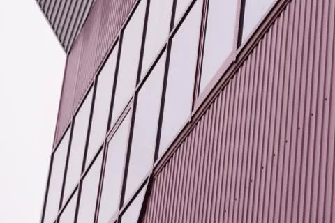 Bordeaux building with windows Stock Photos