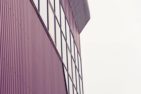 Bordeaux building with windows Stock Photos