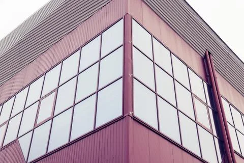 Bordeaux building with windows Stock Photos