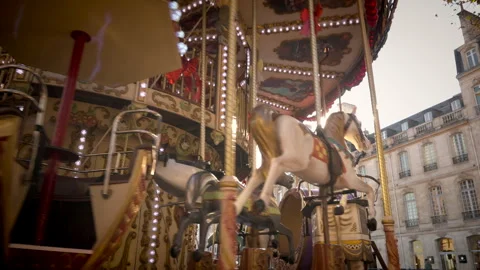 Bordeaux Carrousel Stock Footage 250146996