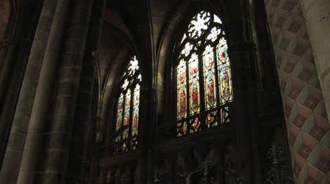 Bordeaux Cathedral Stock Footage 25302157