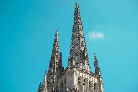 Bordeaux Cathedral Stock Photos