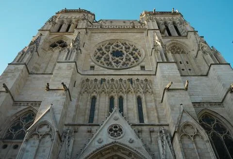 Bordeaux Cathedral 库存照片