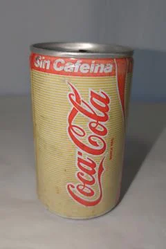 Bordeaux , France - 12 21 2023 : Coca Cola sin cafeina marca reg vintage re.. Stock Photos