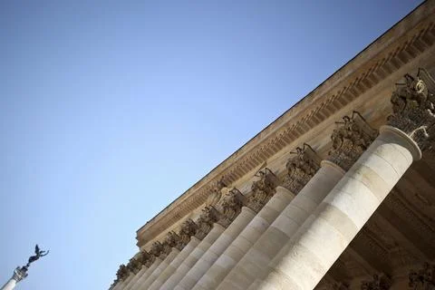Bordeaux opera Stock Photos
