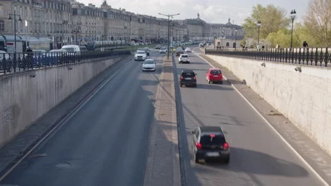 Bordeaux road Video stock 187092958