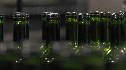 Bordeaux Saint Emilion bottling unit Video stock 60645546
