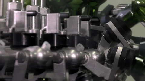 Bordeaux Saint Emilion bottling unit Stock Footage 60648456