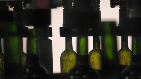 Bordeaux Saint Emilion bottling unit Stock Footage 60649301