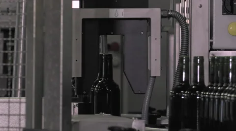 Bordeaux Saint Emilion bottling unit Stock Footage 60661765