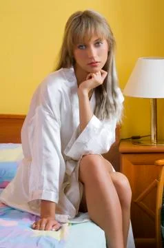 On the border bed Stock Photos