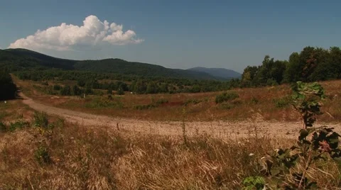 The border between Poland and Ukraine Stock Footage 68818732