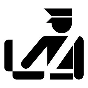Border control concept Customs officer check baggage Detailed luggage control Stock Illustration
