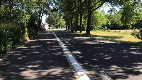 Border crossing between  The Netherlands and Germany. Stock-Footage 113333475