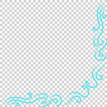 Border decorative ornament Stock Photos