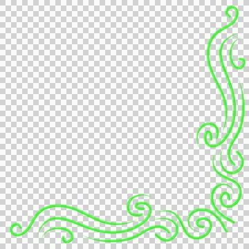Border decorative ornament Stock Photos