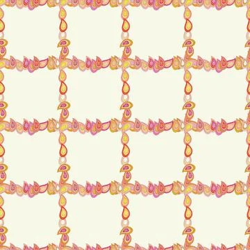 Border design is pattern in doodles art style. Doodles pattern style. Decorative Stock Illustration