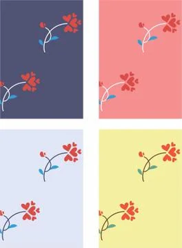 Border design pattern Stock Illustration