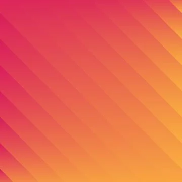 Border with diagonal lines. Angle of tilt stripes. Orange yellow pattern of.. Stock Illustration