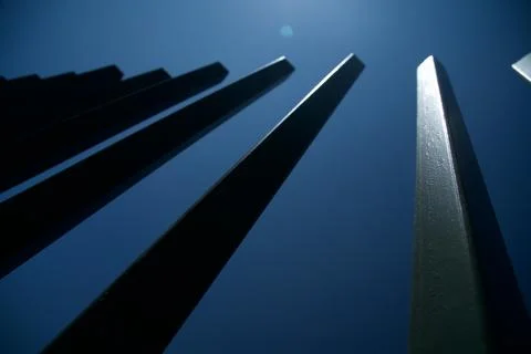 Border fence 01 Stock Photos