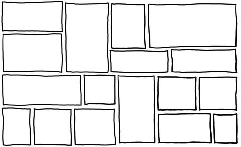 Border frame. Black dirty scribble 스톡 일러스트