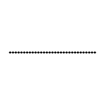 Border frame icon, divider horizontal line vector shape icon for decorative.. Stock Illustration